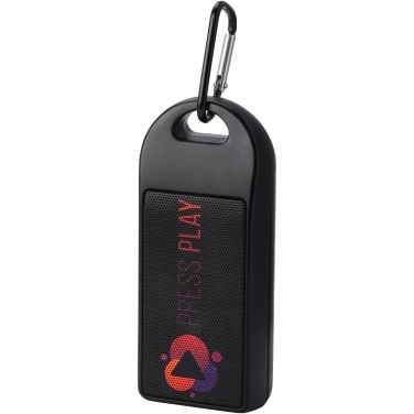 Logotrade promotional products photo of: Omni 3W IPX4 RCS recycled plastic Bluetooth® speaker