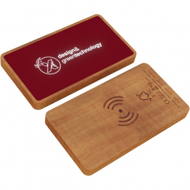 Logotrade promotional item picture of: SCX.design P36 5000 mAh light-up wireless power bank