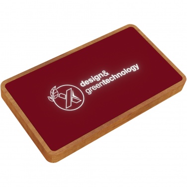 Logotrade corporate gift image of: SCX.design P36 5000 mAh light-up wireless power bank