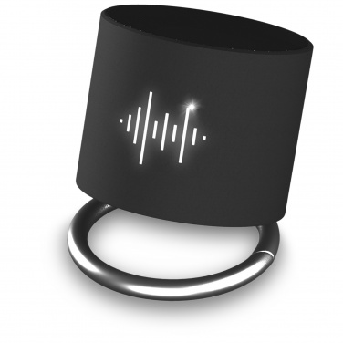 Logo trade business gifts image of: SCX.design S26 light-up ring speaker