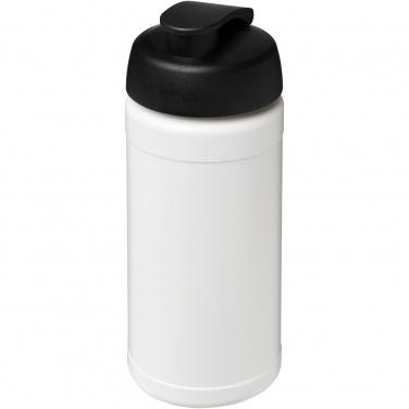 Logotrade promotional giveaways photo of: Baseline 500 ml recycled sport bottle with flip lid