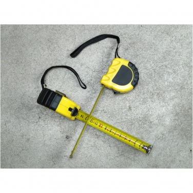 Logo trade promotional gifts image of: Rule 3-metre RCS recycled plastic measuring tape