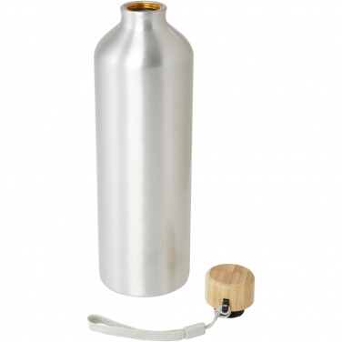 Logotrade advertising products photo of: Malpeza 1000 ml RCS certified recycled aluminium water bottle