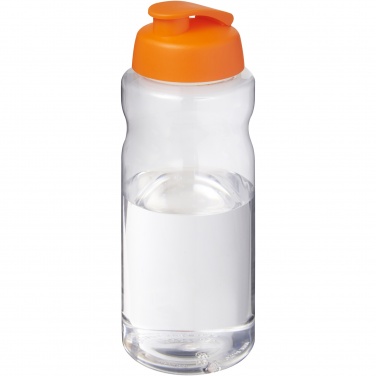 Logo trade advertising products picture of: H2O Active® Big Base 1 litre flip lid sport bottle