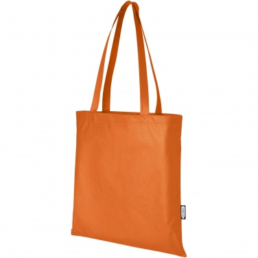 Logotrade business gift image of: Zeus GRS recycled non-woven convention tote bag 6L