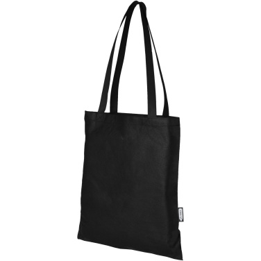 Logo trade promotional giveaway photo of: Zeus GRS recycled non-woven convention tote bag 6L