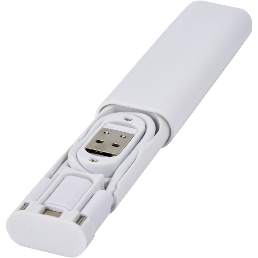 Logotrade promotional giveaway image of: Whiz recycled plastic modular charging cable 