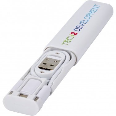 Logo trade business gift photo of: Whiz recycled plastic modular charging cable 