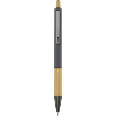 Logo trade advertising products image of: Darius recycled aluminium ballpoint pen