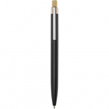 Logo trade promotional items picture of: Nooshin recycled aluminium ballpoint pen  (blue ink)