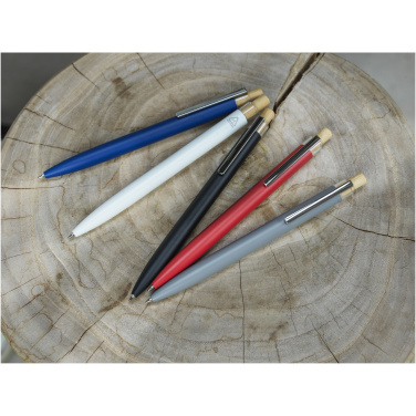 Logotrade promotional gift image of: Nooshin recycled aluminium ballpoint pen (black ink)