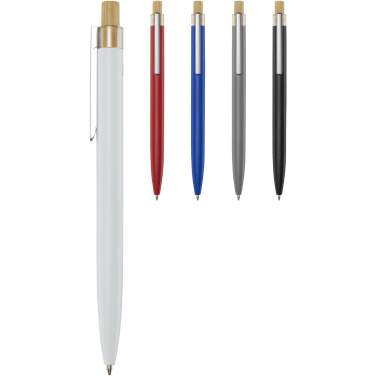 Logotrade advertising product picture of: Nooshin recycled aluminium ballpoint pen (black ink)