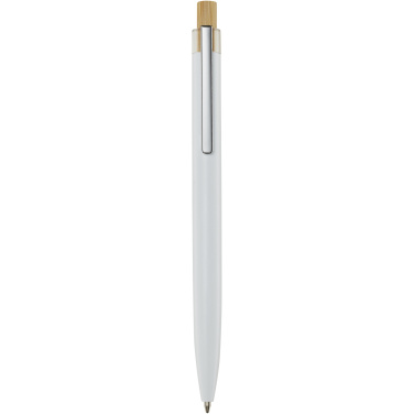 Logotrade business gift image of: Nooshin recycled aluminium ballpoint pen (black ink)