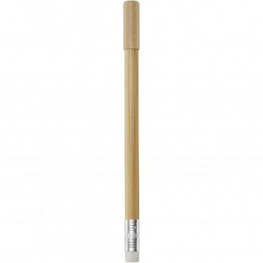 Logo trade promotional giveaways image of: Krajono bamboo inkless pen 