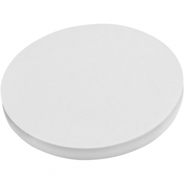 Logo trade corporate gifts image of: Sticky-Mate® circle-shaped recycled sticky notes