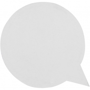 Logotrade promotional gift picture of: Sticky-Mate® speech bubble-shaped recycled sticky notes