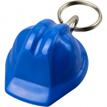 Logotrade promotional products photo of: Kolt hard hat-shaped recycled keychain