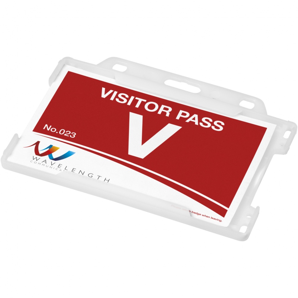 Logotrade business gifts photo of: Vega recycled plastic card holder