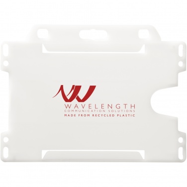 Logotrade promotional gifts photo of: Vega recycled plastic card holder
