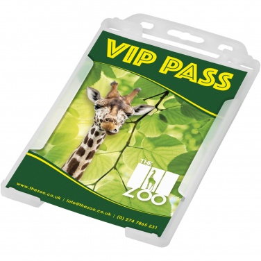 Logotrade business gift image of: Pierre recycled plastic card holder 