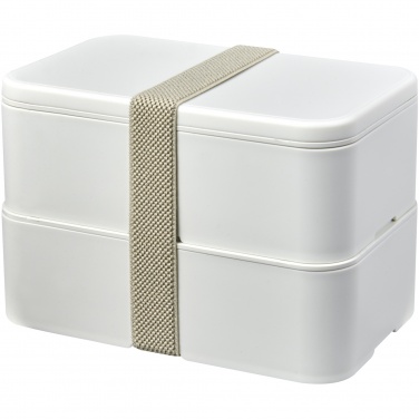 Logotrade promotional item picture of: MIYO Renew double layer lunch box
