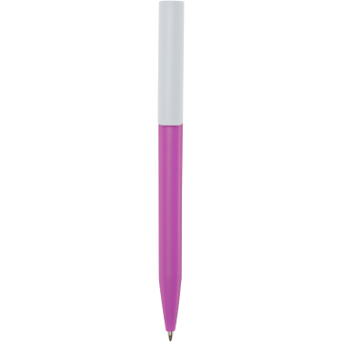 Logo trade advertising products image of: Unix recycled plastic ballpoint pen