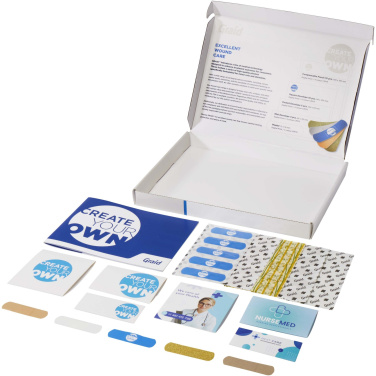 Logo trade promotional gifts image of: Plaster sample box 
