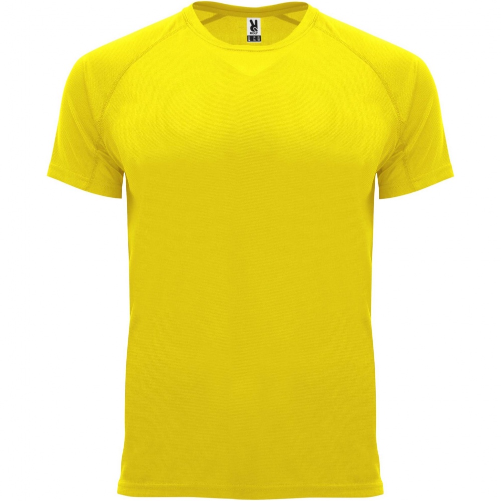 Logo trade advertising products image of: Bahrain short sleeve men's sports t-shirt