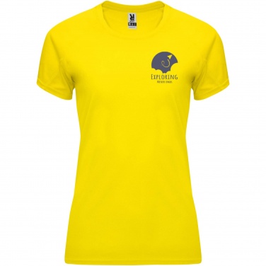 Logo trade promotional product photo of: Bahrain short sleeve women's sports t-shirt