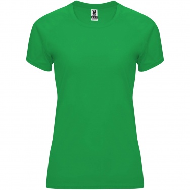 Logo trade business gifts image of: Bahrain short sleeve women's sports t-shirt