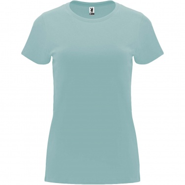 Logo trade promotional products image of: Capri short sleeve women's t-shirt
