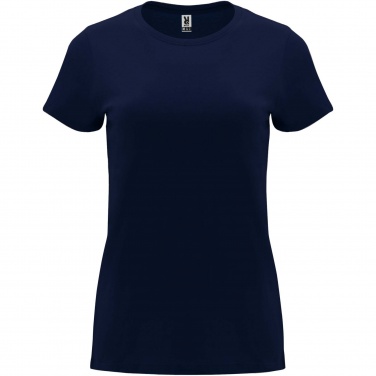 Logo trade promotional giveaway photo of: Capri short sleeve women's t-shirt