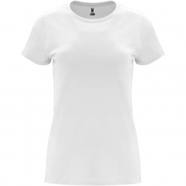 Logo trade promotional giveaways image of: Capri short sleeve women's t-shirt