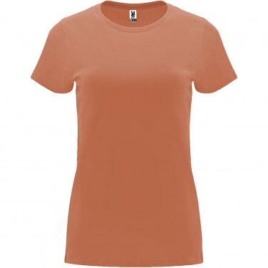 Logo trade corporate gifts image of: Capri short sleeve women's t-shirt