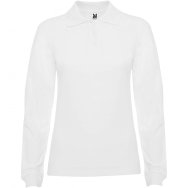 Logo trade promotional merchandise photo of: Estrella long sleeve women's polo