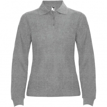 Logo trade promotional gifts image of: Estrella long sleeve women's polo