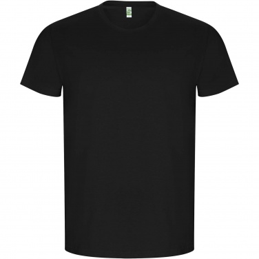 Logo trade promotional giveaway photo of: Golden short sleeve men's t-shirt