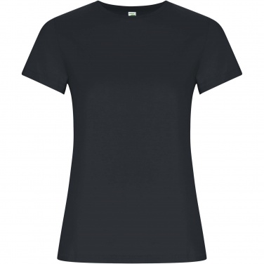 Logo trade business gifts image of: Golden short sleeve women's t-shirt