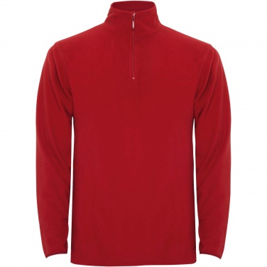 Logo trade promotional giveaways picture of: Himalaya men's quarter zip fleece jacket