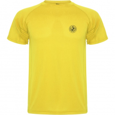 Logo trade promotional giveaways picture of: Montecarlo short sleeve kids sports t-shirt