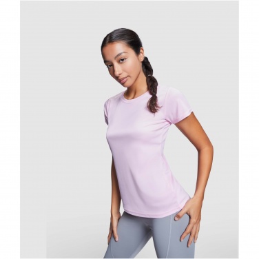 Logo trade business gifts image of: Montecarlo short sleeve women's sports t-shirt