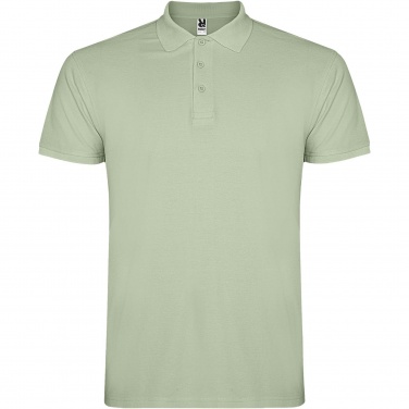 Logo trade promotional giveaway photo of: Star short sleeve men's polo