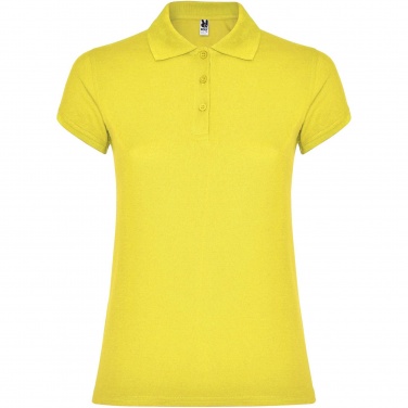 Logo trade promotional giveaways image of: Star short sleeve women's polo