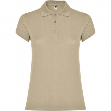 Logo trade corporate gifts image of: Star short sleeve women's polo