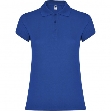 Logo trade promotional giveaway photo of: Star short sleeve women's polo