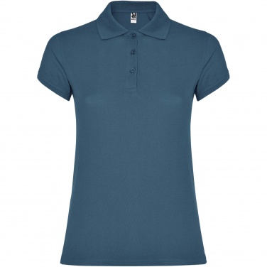 Logo trade business gifts image of: Star short sleeve women's polo