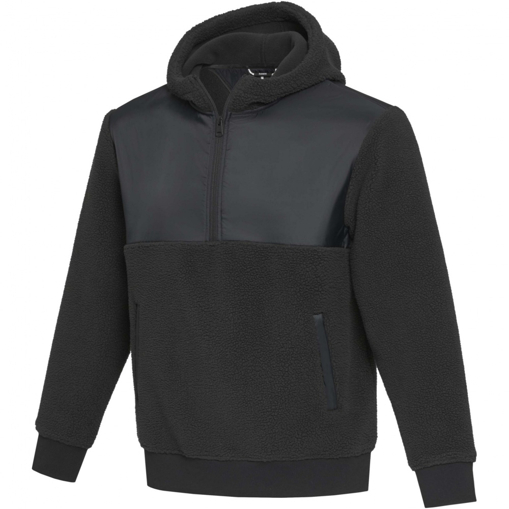 Logo trade promotional items image of: Evans unisex recycled sherpa fleece