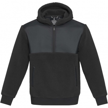 Logo trade promotional giveaway photo of: Evans unisex recycled sherpa fleece