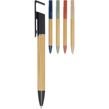 Logo trade promotional merchandise picture of: Delfina phone holder pen