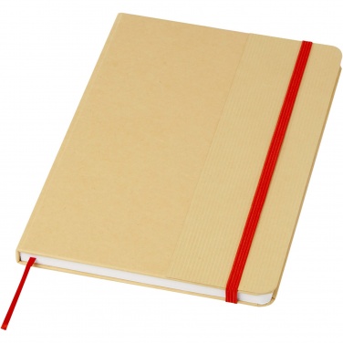 Logotrade promotional giveaways photo of: Nelida A5 recycled cardboard hard cover notebook